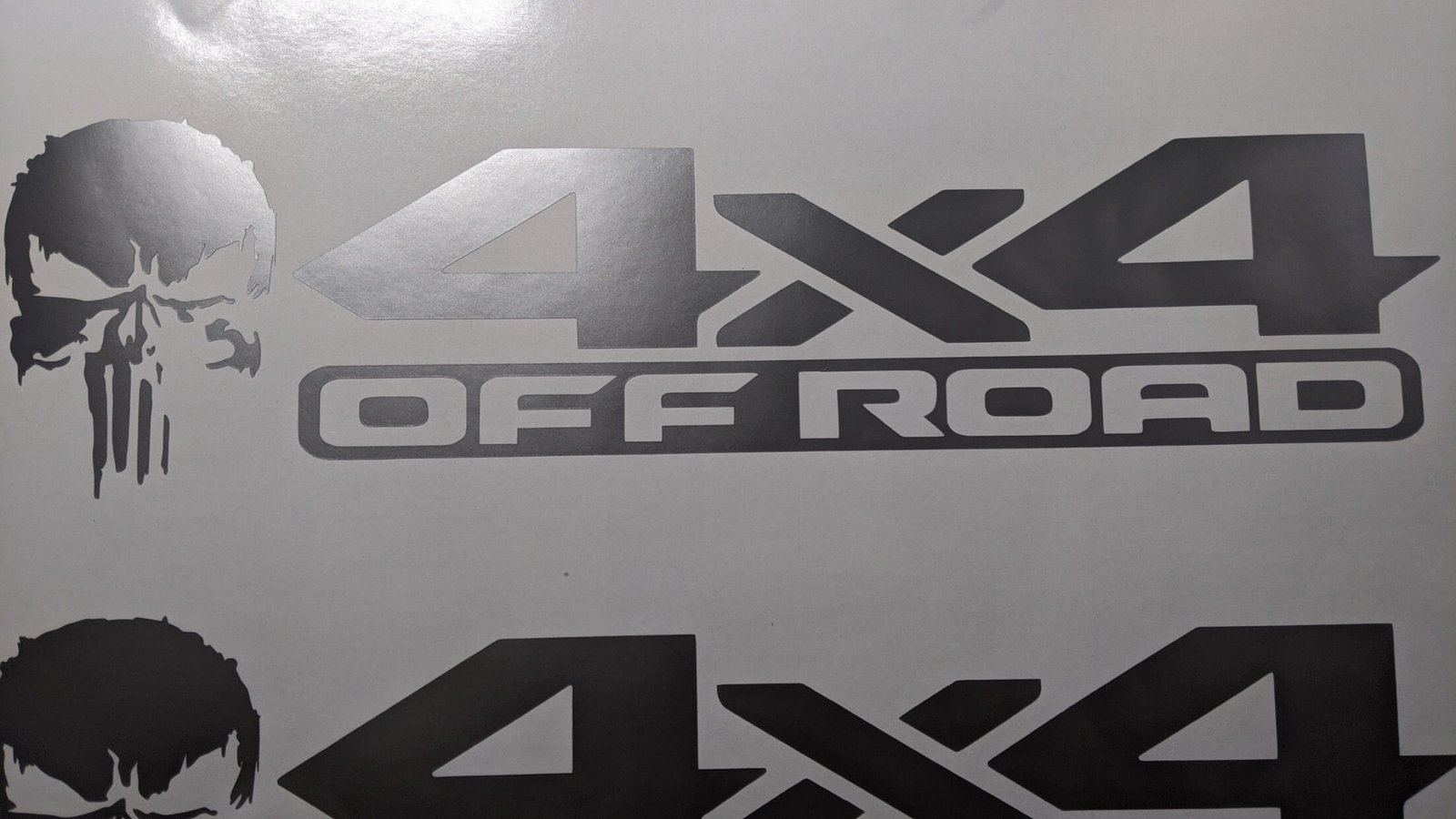 Punisher 4x4 Offroad Truck Bed Decals, 2 Pack - Image 4