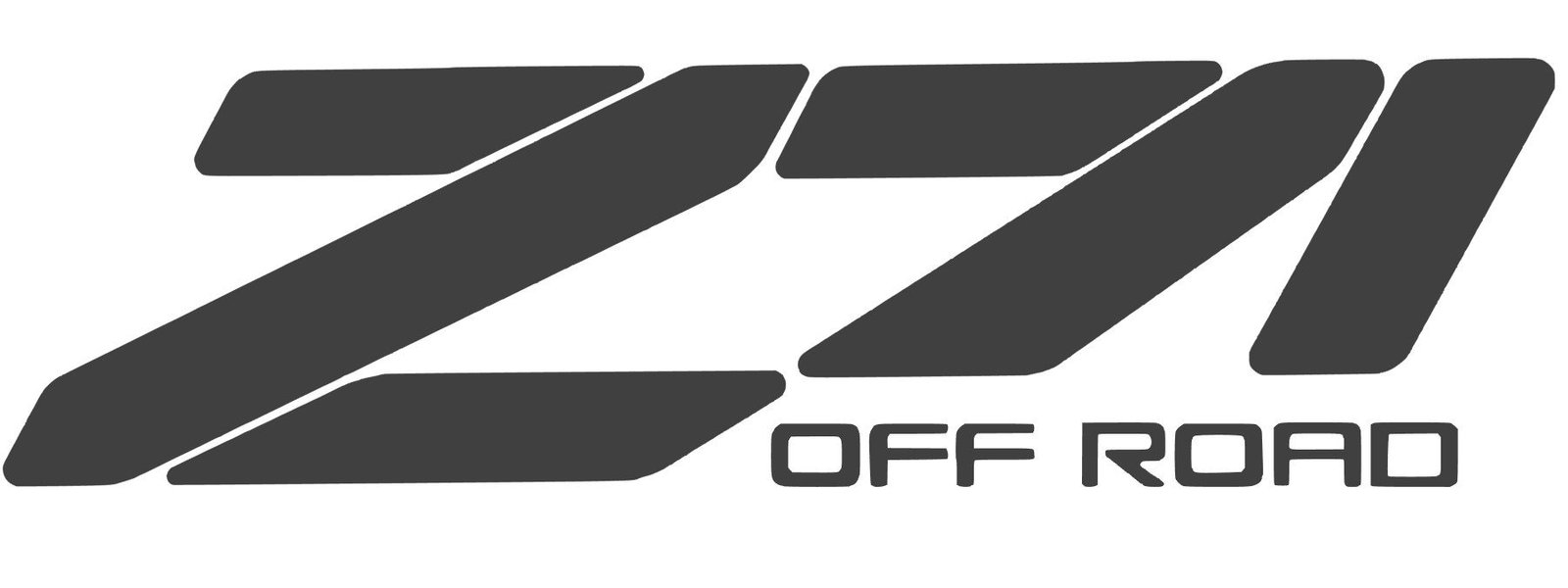SET Of 2 - 90s Z71 Chevy 4x4 Silverado GMC Tahoe 1500 Sticker Vinyl Decal Truck Fast shipping 12or 15 Inch - Image 3