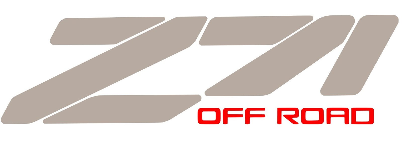 SET Of 2 - 90s Z71 Chevy 4x4 Silverado GMC Tahoe 1500 Sticker Vinyl Decal Truck Fast shipping 12or 15 Inch - Image 5